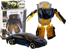 Voiture robot transformable 2-en-1