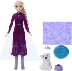 Poupée Elsa Disney La Reine des neiges avec ourson polaire
