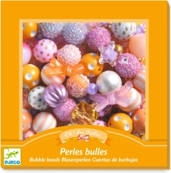 Création de bijoux Perles dorées par Djeco