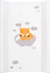 Matelas à langer avec renard 50 × 70 cm blanc