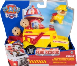 Pat' Patrouille camion de pompiers de Rubble – camion d’action pour enfants