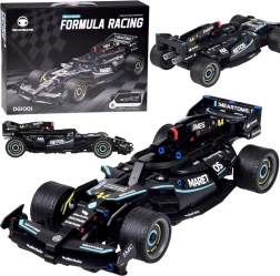 Kit technique de voiture de course Formule 1 avec moteur à friction (pull-back), 268 pièces