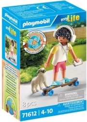 Ensemble de figurines Playmobil : Garçon avec chien