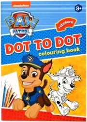 Coloriages et jeux PAW PATROL A4 avec autocollants