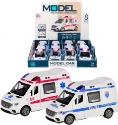 Voiture de secours avec effets lumineux et sonores