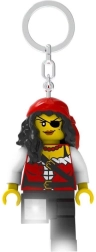 Porte-clés lumineux LEGO princesse pirate avec LED