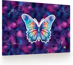Sous-main de table avec motif papillon