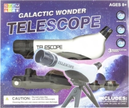 télescope pour enfants en plastique avec trépied 60 mm