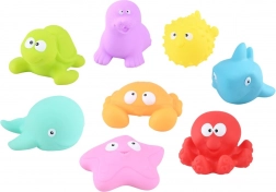 Animaux pour le bain – lot de 4 pièces, 8 cm, 2 variantes