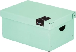 Grande boîte lamino PASTELINI verte