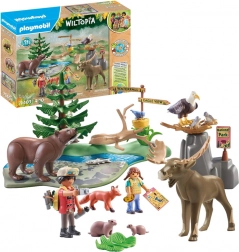 Playmobil Wiltopia – animaux d’Amérique du Nord, set de construction 54 pièces