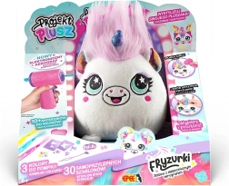 Coffret créatif avec aérographe électronique – princesse et licorne en peluche