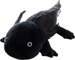 axolotl en peluche noir 32 cm éco-responsable