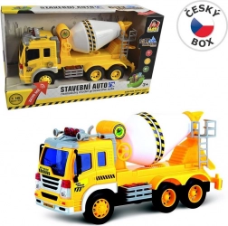 MaDe Camion Toupie de Chantier avec Batterie