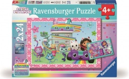 Puzzle Ravensburger La Maison magique de Gabby 2x24 pièces
