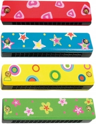 Harmonica colorée