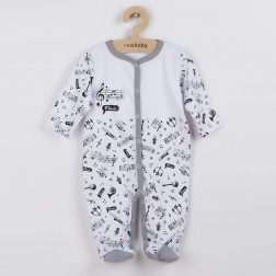 Combinaison bébé en coton New Baby Music