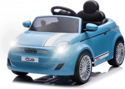 Voiture électrique pour enfants FIAT 500e bleue