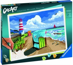 creart vacances à la mer Baltique – peinture par numéros (série premium b)