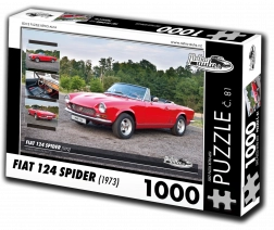 Puzzle Rétro-Autos Fiat 124 Spider (1973) – 1000 pièces