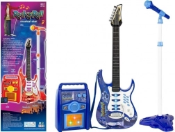 Guitare électrique pour enfants avec microphone et amplificateur
