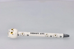 Stylo effaçable avec motif chat 3D 0,5 mm