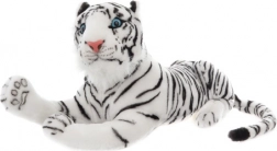 Tigre blanc en peluche 55 cm