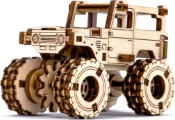 Puzzle 3D en bois – modèle de monster truck inspiré par le TOYOTA FJ40