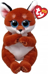 Renard en peluche TY Beanie Bellies 15 cm