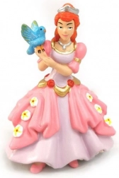 Figurine princesse avec oiseau