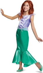 Costume Princesse Ariel pour enfants 4-6 ans