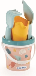 Seau à sable Pacific avec accessoires 12 cm