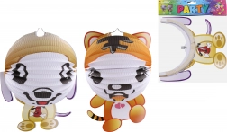 Lampion Boule 25 cm Chat ou Chien