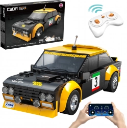 Jeu de construction CaDA RC voiture de course FIAT ABARTH 131, 216 pièces, Mode double