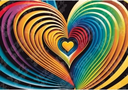 Puzzle Au cœur 1000 pièces YAZZ