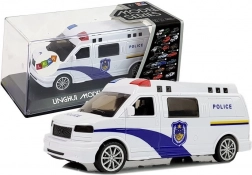 Voiture de police à rétrofriction, avec lumières et sons
