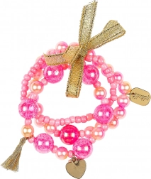Souza - Bracelets roses pour enfants Alky, set de 3 pièces
