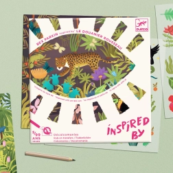 DJECO Images à décalquer inspirées par le Douanier Rousseau