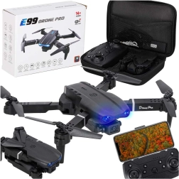 Drone RC pliable E99 Pro avec double caméra 720p et mode headless