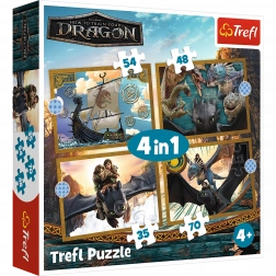 Puzzle Jours de Dragons - 4 en 1