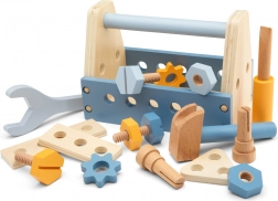 Coffret d’outils en bois pour petits bricoleurs