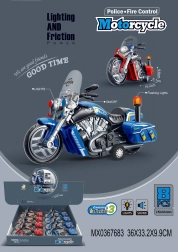 Moto avec effets lumineux et sonores