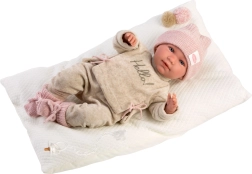 Poupée bébé réaliste parlante Llorens New Born 42 cm