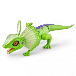 Robo Alive lézard robotique à collerette – orange