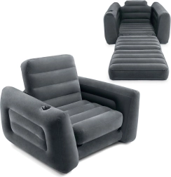 Fauteuil Gonflable Et Lit 2-en-1 221x107x66 cm Intex