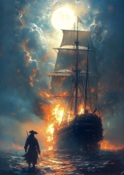 Puzzle de flammes 1000 pièces