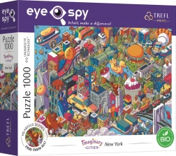 Puzzle Trefl Eye-Spy Villes imaginaires : New York, USA 1000 pièces