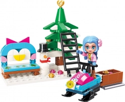 Qman joyeux Noël – motoneige et sapin de Noël