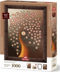Puzzle avec cadre et colle 3en1 99 noms d'Allah 1000 pièces