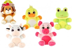 Peluche animal aux grands yeux 18 cm – 5 modèles